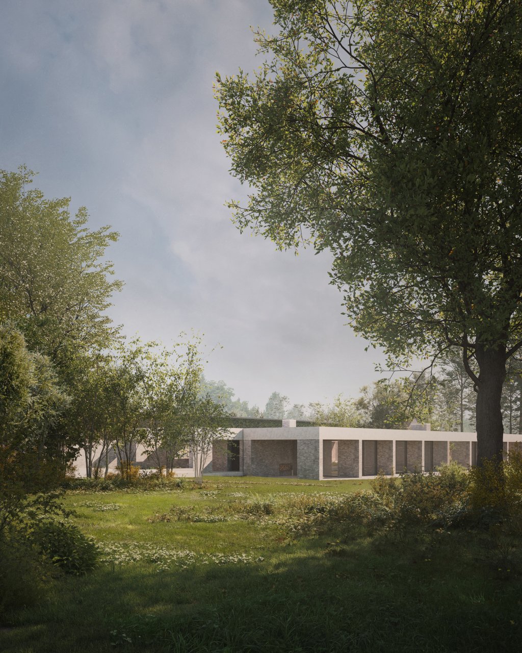 House in a Walled Garden