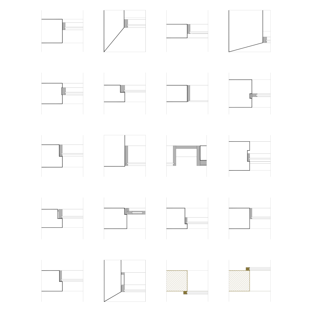 Reveal Drawing - A study of the relationship of windows to wall thickness, Drawing 2020