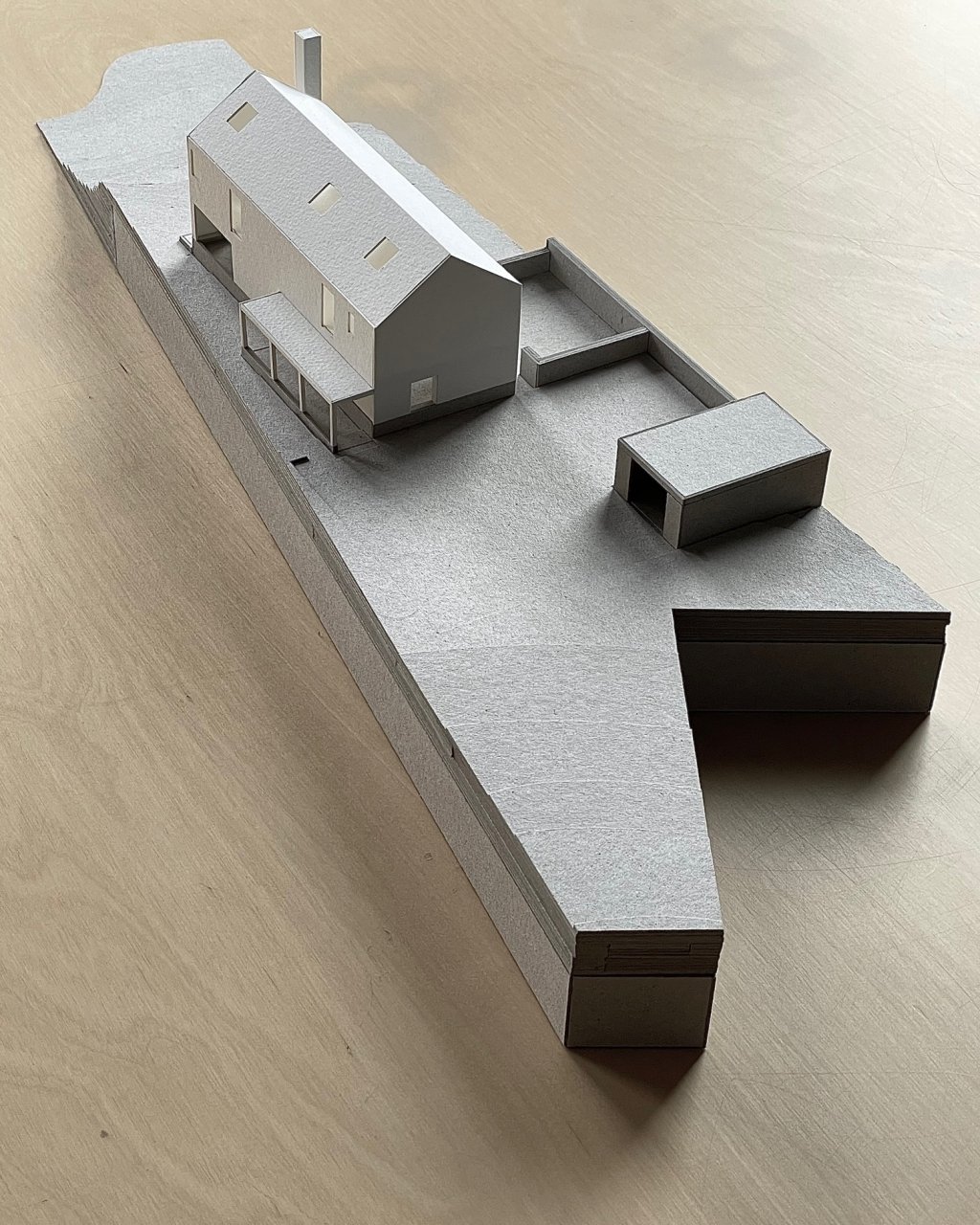 House on a Coastal Headland