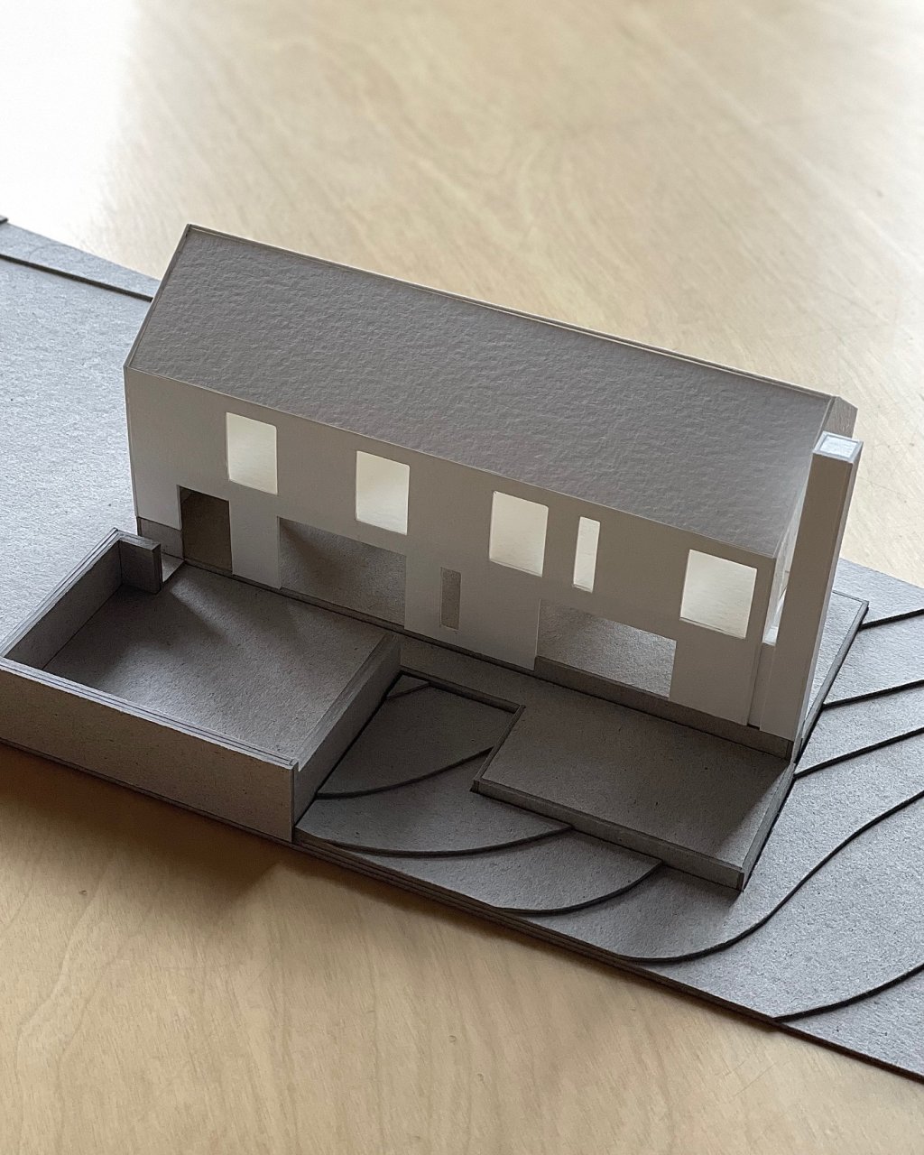 House on a Coastal Headland