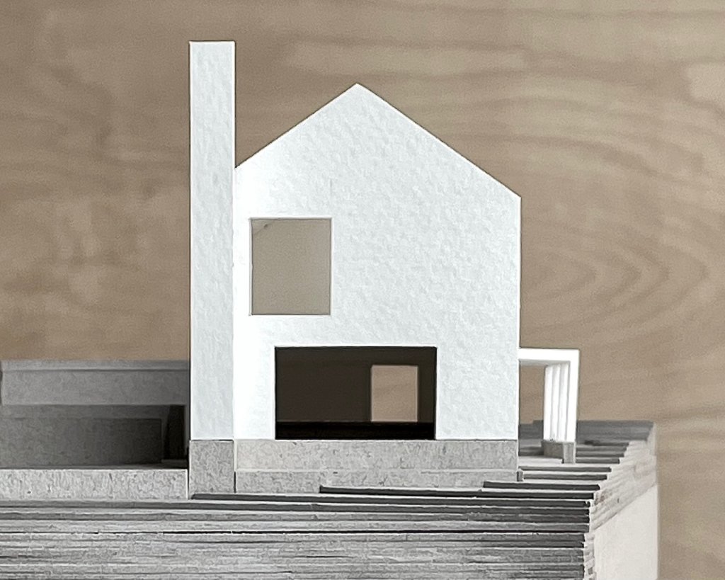 House on a Coastal Headland